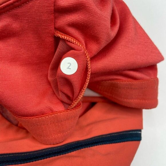 Lululemon Mesh With Me Tank In Petal Prism/Atomic Red Size 2 - Picture 7 of 7